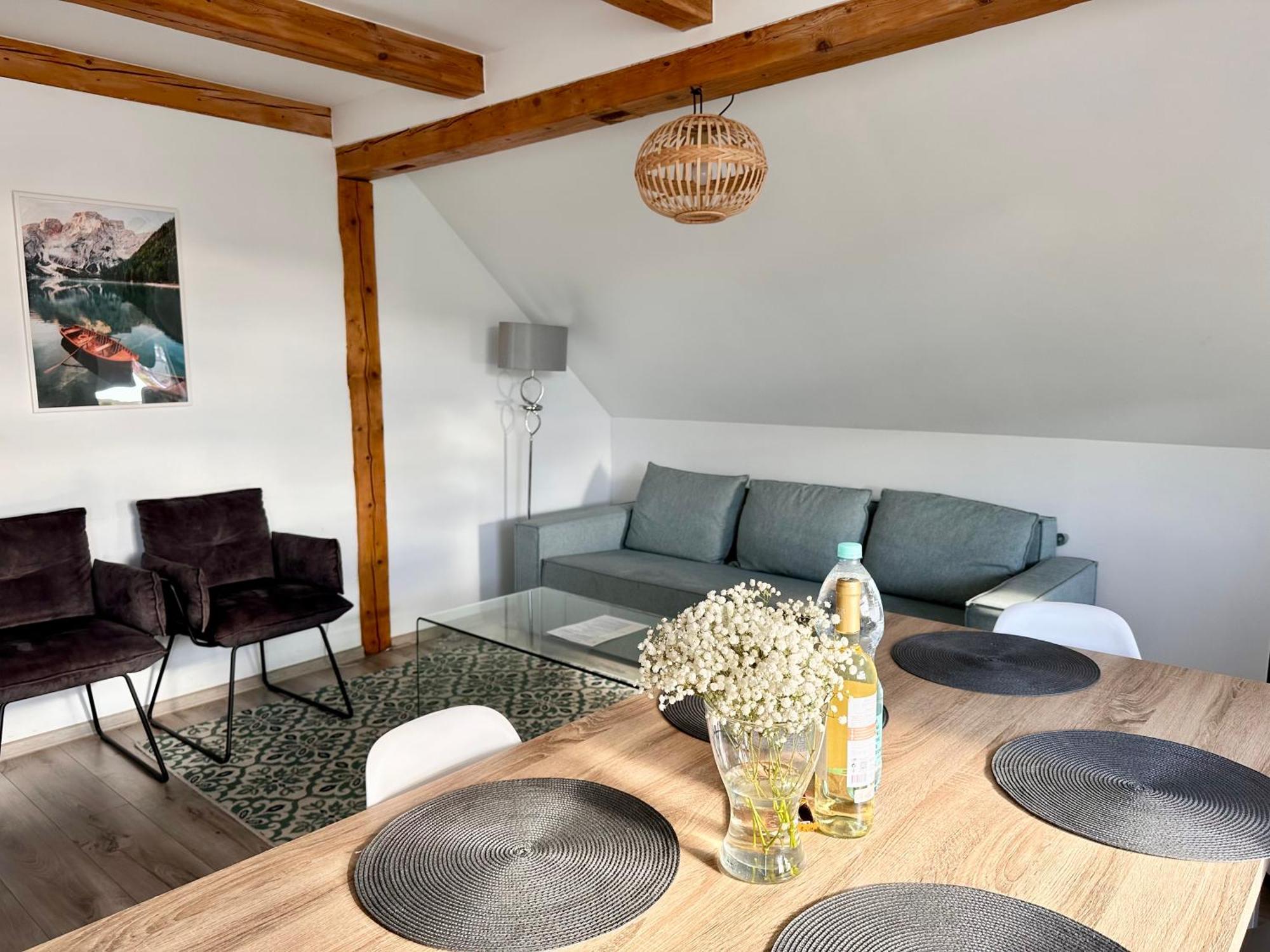 Klimatyczny Apartament Nr 8 Z Widokiem Na Gory Sowie เบียลาวา ภายนอก รูปภาพ